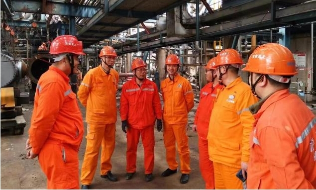 新年新春啟新程、弘旭奮發(fā)在玖源--弘旭公司達(dá)州玖源項目部檢修報道(圖1)