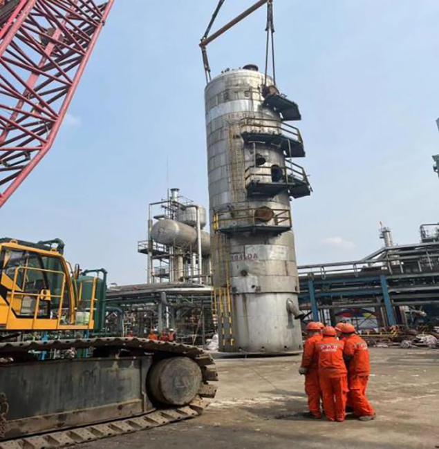 新年新春啟新程、弘旭奮發(fā)在玖源--弘旭公司達(dá)州玖源項目部檢修報道(圖2)