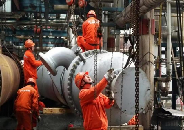 新年新春啟新程、弘旭奮發(fā)在玖源--弘旭公司達(dá)州玖源項目部檢修報道(圖3)