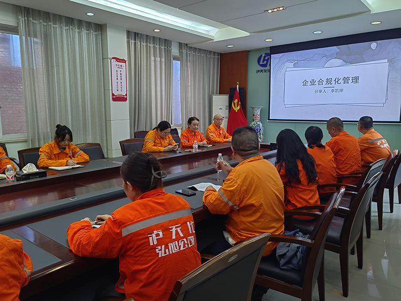 弘旭公司開展內部合規(guī)化管理專項培訓(圖2)