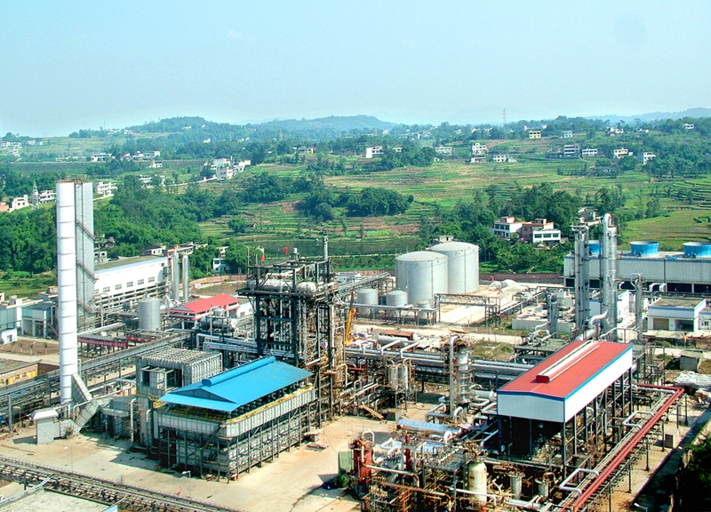 瀘天化40萬噸／年甲醇、10萬噸／年二甲醚建設(shè)工程(圖1)