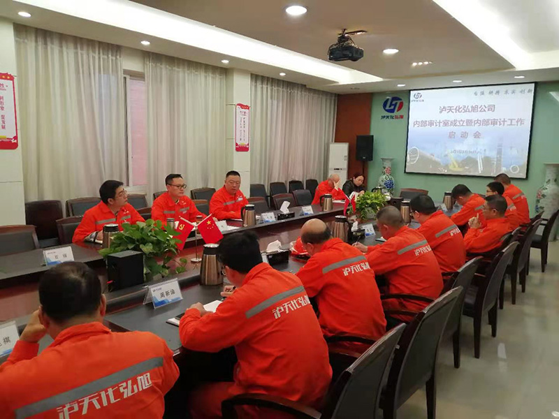 弘旭公司召開內(nèi)部審計(jì)工作啟動會(圖1)