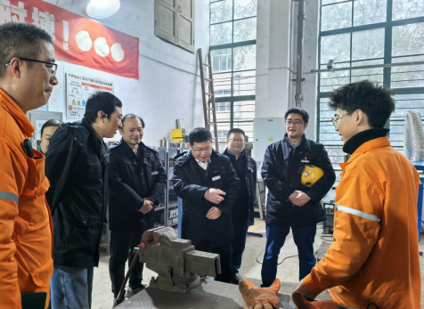 瀘天化股份公司到弘旭公司調(diào)研指導(dǎo)工作