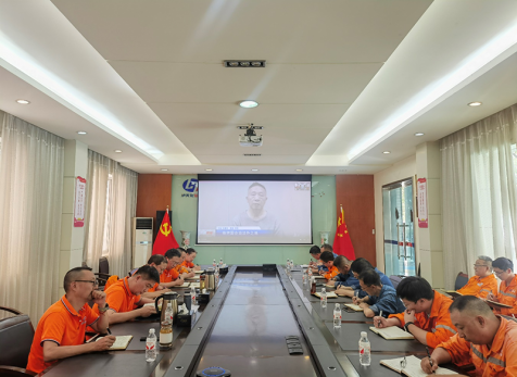 弘旭公司進行集體廉潔警示談話