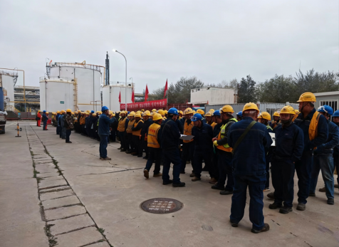 最大晨會(huì)！弘旭公司和寧大修項(xiàng)目部組織安全晨會(huì)